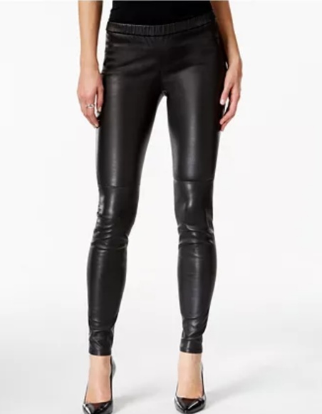 Michael Kors Pants - MICHAEL Michael Kors' faux-leather leggings